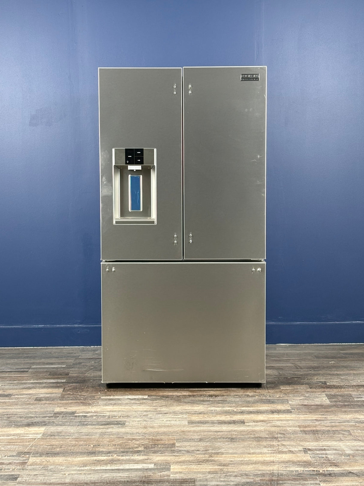 Frigidaire - Professional 36 in. 28 cu. ft. Standard Depth French Door Refrigerator in Stainless Steel with CrispSeal Technology