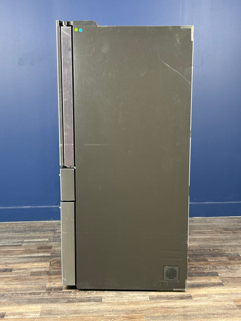 GE Profile - Profile 27.9 cu. ft. Smart 4-Door French Door Refrigerator with Door-in-Door in Fingerprint Resistant Stainless Steel