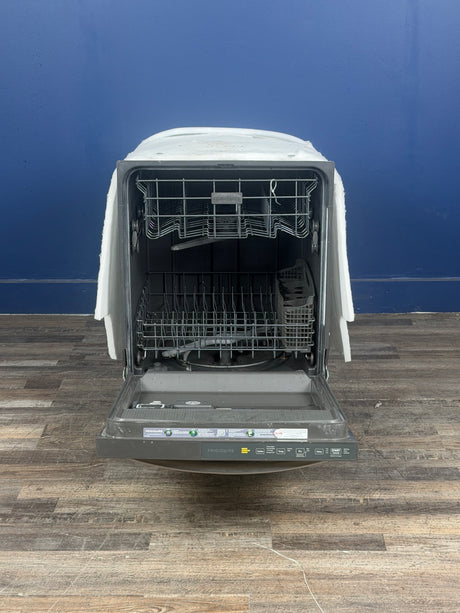 Frigidaire - 24 in Top Control Built in-Tall Tub 52 dBA Dishwasher with Plastic Tub in Stainless Steel with 4-cycles