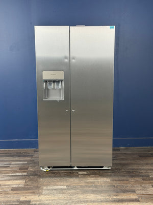 Frigidaire - 36 in. 26 cu. ft. Standard Depth Side by Side Refrigerator in Stainless Steel