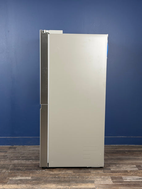 LG - 27 cu. ft. Side by Side Smart Refrigerator w/ Craft Ice, External Ice and Water Dispenser in PrintProof Stainless Steel