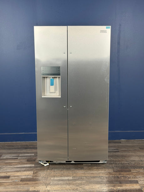 Frigidaire - Gallery 36 in. 26 cu. ft. Standard Depth Side by Side Refrigerator in Smudge-Proof Stainless Steel, ENERGY STAR