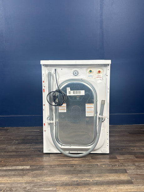 Electrolux - 24 in 2.4 cu. ft. Compact Stackable Front Load Washer in White with LuxCare Wash and Steam Refresh, ENERGY STAR