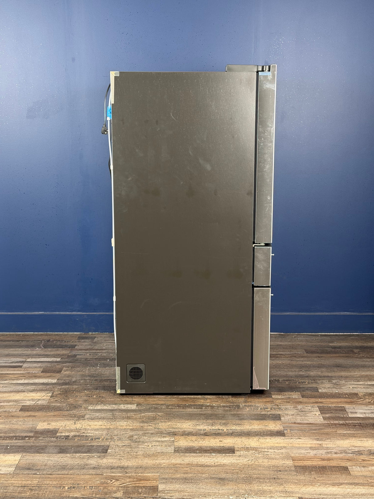 GE Profile - Profile 27.9 cu. ft. Smart 4-Door French Door Refrigerator with Door-in-Door in Fingerprint Resistant Stainless Steel