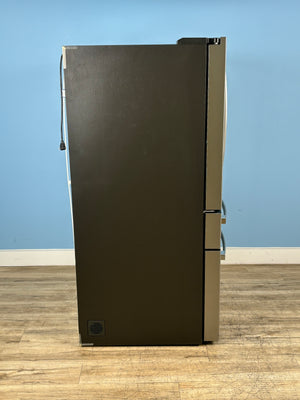 GE Profile - Profile 27.9 cu. ft. Smart 4-Door French Door Refrigerator with Door-in-Door in Fingerprint Resistant Stainless Steel