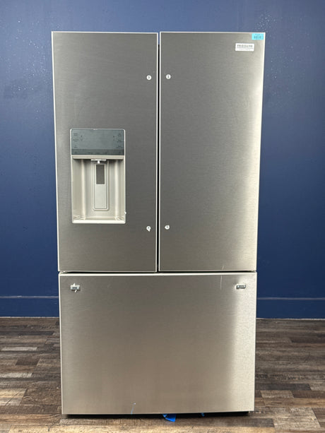 Frigidaire - 36 in. Gallery 28 cu. ft. Standard Depth French Door Refrigerator in Smudge-Proof Stainless Steel