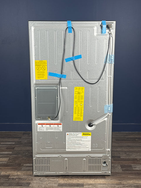 GE Profile - Profile 36 in. 23.3 cu. ft. Smart Counter-Depth Fingerprint Resistant 4-Door French-Door Refrigerator with Door In Door