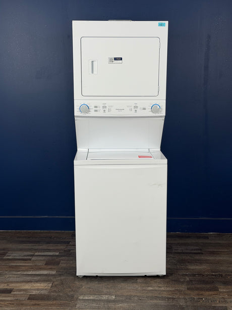 Frigidaire - 3.9 cu. ft. Washer and 5.6 cu. ft. Gas Dryer Combo in White with Quick Wash & Dry Cycle, MaxFill and Long Vent