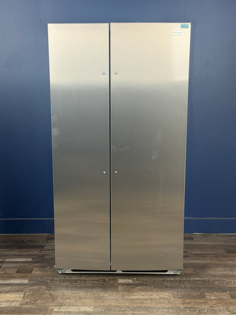 Frigidaire - 36 in. 26 cu. ft. Standard Depth Side-by-Side Refrigerator in Stainless Steel with CrispSeal Crispers