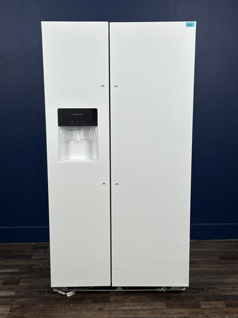 Frigidaire - 36 in. 26 cu. ft. Standard Depth Side by Side Refrigerator in White
