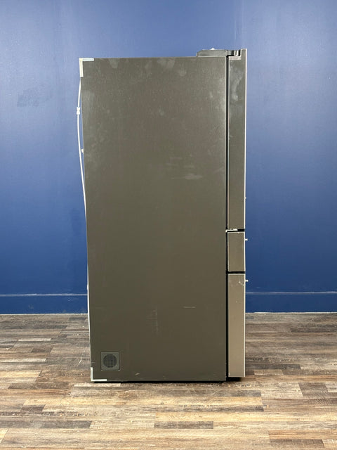 GE Profile - Profile 27.9 cu. ft. Smart 4-Door French Door Refrigerator with Door-in-Door in Fingerprint Resistant Stainless Steel