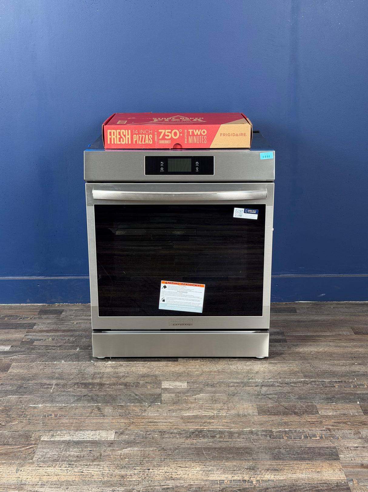 Frigidaire - Gallery 30 in. 5 Element Slide-In Induction Range in Smudge-Proof Stainless Steel with Stone-Baked Pizza