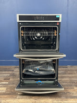 Frigidaire - Gallery 30 in. Double Electric Built-In Wall Oven with Total Convection in Smudge-Proof Stainless Steel