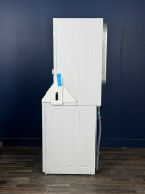 Frigidaire - 3.9 cu. ft. Washer and 5.5 cu. ft. Gas Dryer Combo in White with Quick Wash & Dry Cycle and MaxFill Wash Cycle