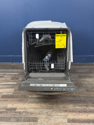 Frigidaire - 24 in Top Control Built in-Tall Tub 52 dBA Dishwasher with Plastic Tub in Stainless Steel with 4-cycles