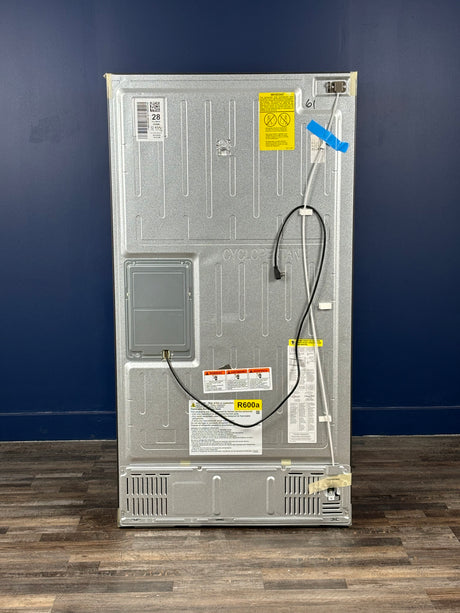 GE Profile - Profile 27.9 cu. ft. Smart 4-Door French Door Refrigerator with Door-in-Door in Fingerprint Resistant Stainless Steel