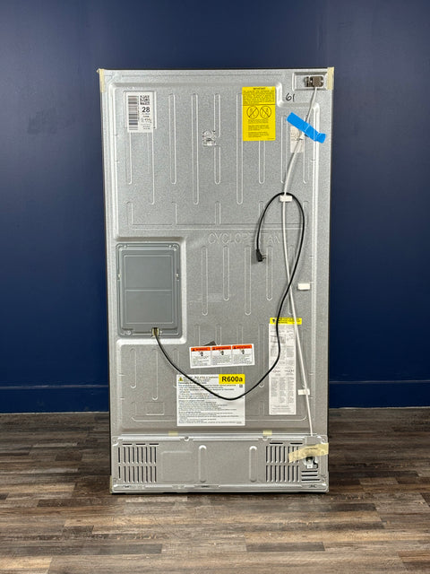 GE Profile - Profile 27.9 cu. ft. Smart 4-Door French Door Refrigerator with Door-in-Door in Fingerprint Resistant Stainless Steel