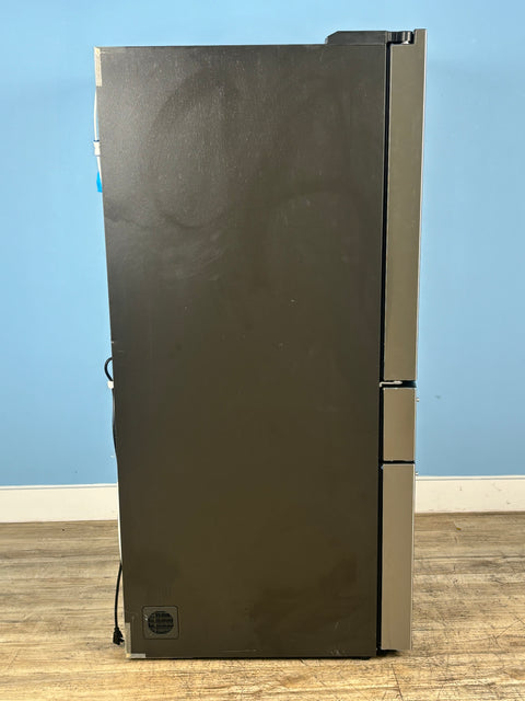 GE Profile - Profile 27.9 cu. ft. Smart 4-Door French Door Refrigerator with Door-in-Door in Fingerprint Resistant Stainless Steel