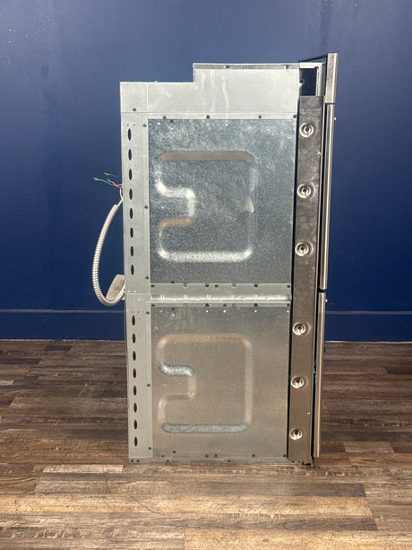 GE Cafe - Cafe 27 in. Smart Double Electric Wall Oven with Self-Cleaning and Convection Upper Oven in Stainless Steel