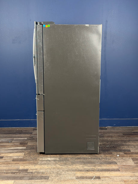 GE Profile - Profile 27.9 cu. ft. Smart 4-Door French Door Refrigerator with Door-in-Door in Fingerprint Resistant Stainless Steel