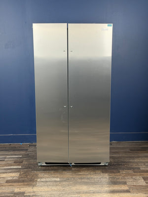 Frigidaire - 36 in. 26 cu. ft. Standard Depth Side-by-Side Refrigerator in Stainless Steel with CrispSeal Crispers