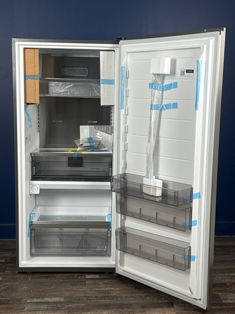 Frigidaire - Professional 19 cu. ft. Single Door Freezerless Refrigerator in Smudge-Proof Stainless Steel, ENERGY STAR