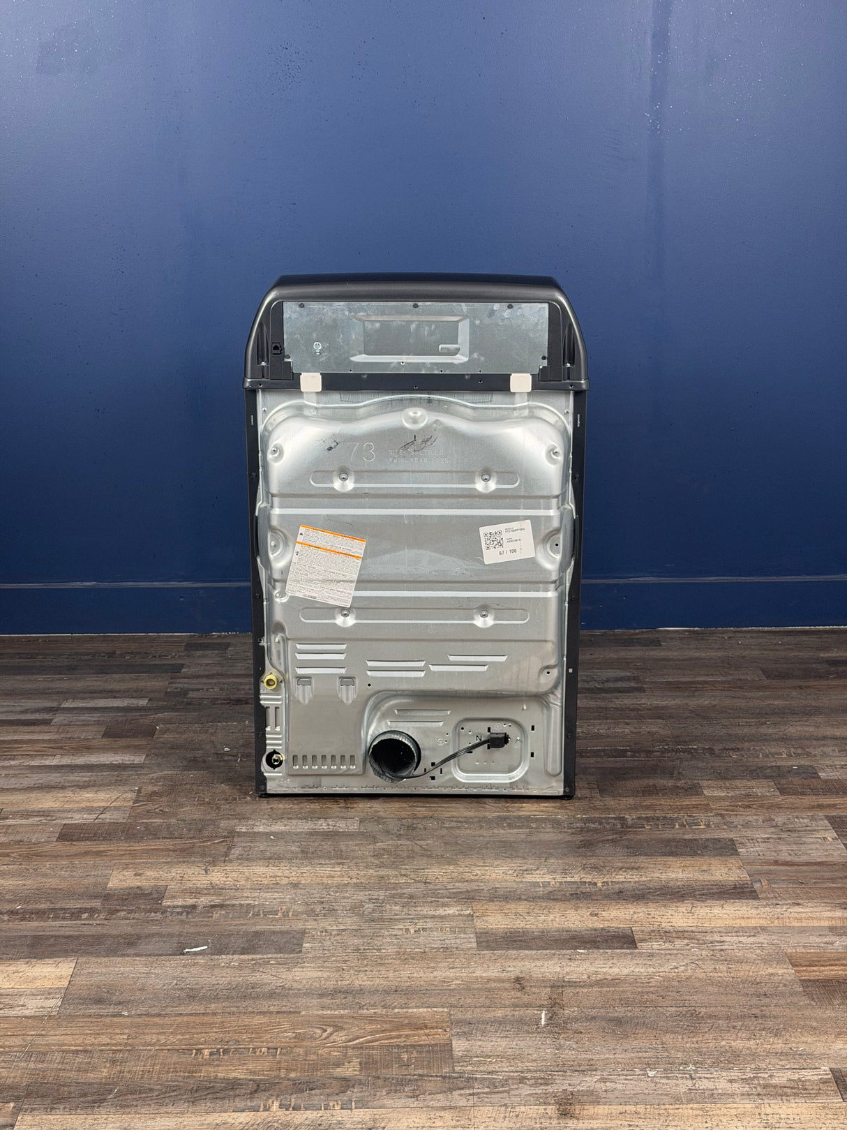 GE Profile - Profile 7.4 cu. ft. Smart Gas Dryer in Diamond Gray with Steam, Sanitize Cycle and Sensor Dry, ENERGY STAR