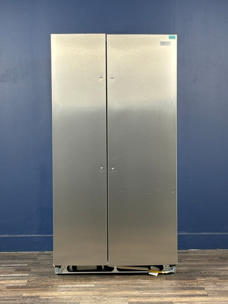 Frigidaire - Gallery 36 in. 26 cu. ft. Standard Depth Side-by-Side Refrigerator in Stainless Steel with Internal Water Dispenser