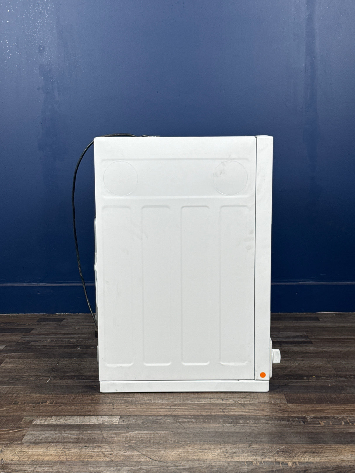 GE - 3.6 cu. ft. 120- Portable Front Load Stackable Electric Dryer in White