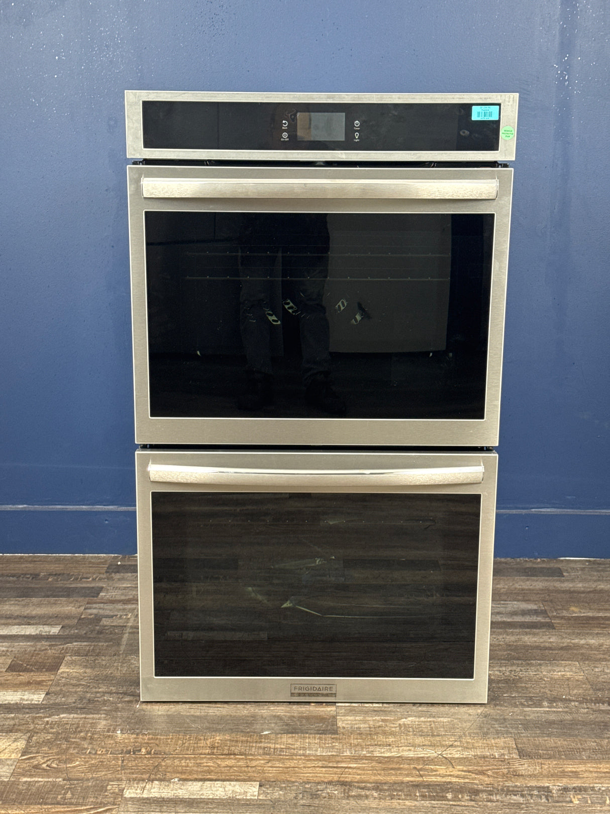 Frigidaire - Gallery 30 in. Double Electric Built-In Wall Oven with Total Convection in Smudge-Proof Stainless Steel