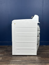 GE Profile - Profile 7.4 cu. ft. Smart Electric Dryer in White with Sanitize Cycle and Sensor Dry, ENERGY STAR