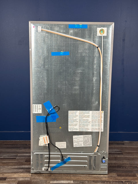 Frigidaire - Gallery 36 in. 22.3 cu. ft. Counter Depth Side-by-Side Refrigerator in Smudge-Proof Stainless Steel, ENERGY STAR