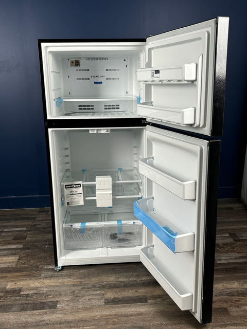 Frigidaire - 30 in. 18.3 cu. ft. Garage Ready Top Freezer Refrigerator in Black, ENERGY STAR