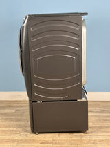 GE Profile - Profile 7.8 cu. ft. Capacity Smart vented Front Load Gas Dryer in Carbon Graphite with Quick Dry, Steam & Sanitize Cycle