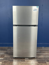 Frigidaire - 27.6 in. 14 cu. ft. Top Freezer Refrigerator in Fingerprint-Resistant Stainless Look, ENERGY STAR