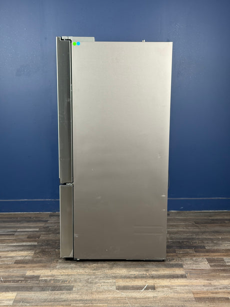 Samsung - 36 in. 31 cu. ft. 3-Door Standard Depth French Door Refrigerator in Stainless Steel w/External Water and Ice Dispenser