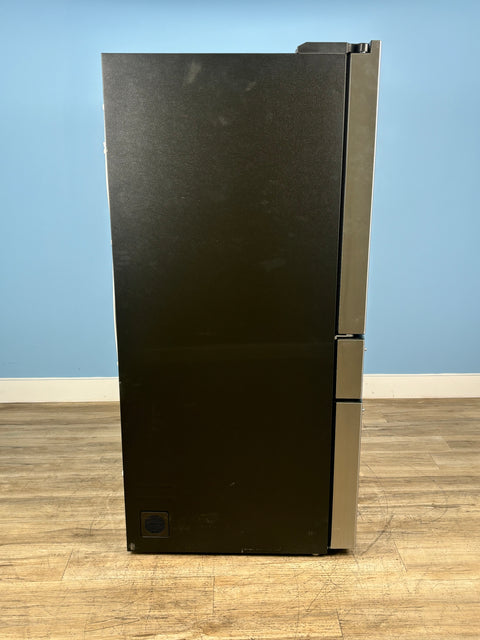 GE Cafe - 28.7 Cu. Ft. 4-Door French Door Smart Refrigerator with Dual Dispense Autofill Pitcher - Stainless Steel