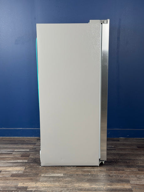 Frigidaire - 33 in. 22.3 cu. ft. Standard Depth Side by Side Refrigerator in Stainless Steel