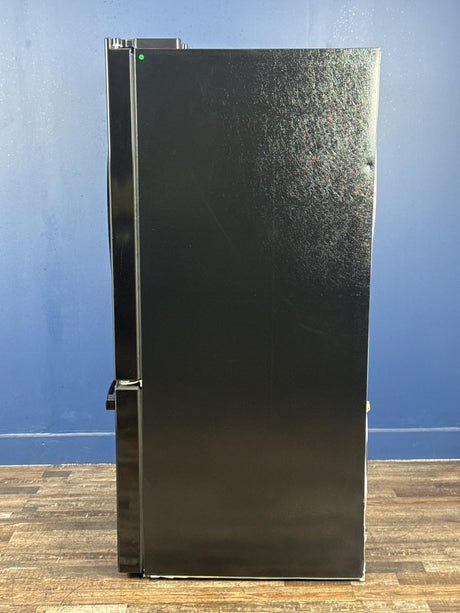 GE - 27 cu. ft. French Door Refrigerator in Black with Internal Dispenser, ENERGY STAR