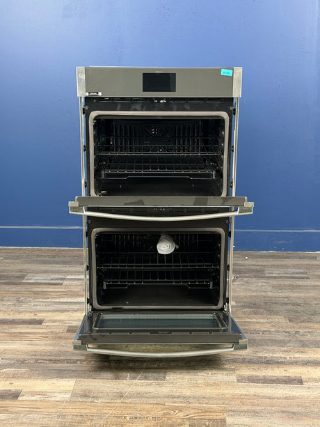 GE Profile - Profile 30 in. Smart Double Electric Wall Oven with Convection Cooking in Stainless Steel