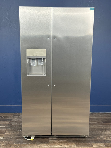 Frigidaire - 36 in. 26 cu. ft. Standard Depth Side by Side Refrigerator in Stainless Steel