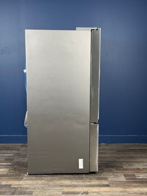 Samsung - 36 in. 31 cu. ft. Mega Capacity Standard Depth 3-Door French Door Refrigerator in Stainless Steel with Four Types of Ice