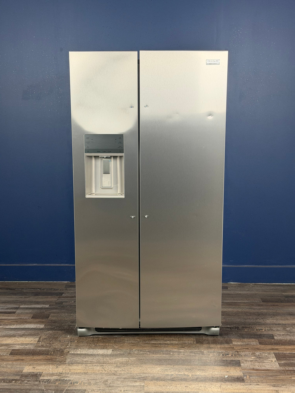 Frigidaire - Gallery 36 in. 26 cu. ft. Standard Depth Side by Side Refrigerator in Smudge-Proof Stainless Steel, ENERGY STAR