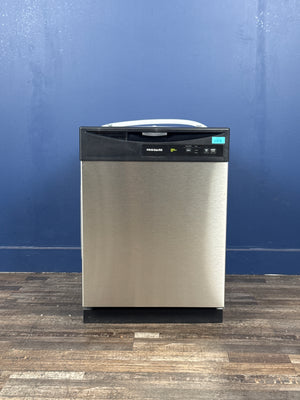 Frigidaire - 24 in. Front Control Smart Built-In Tall Tub 62 dBA Dishwasher in Stainless Steel