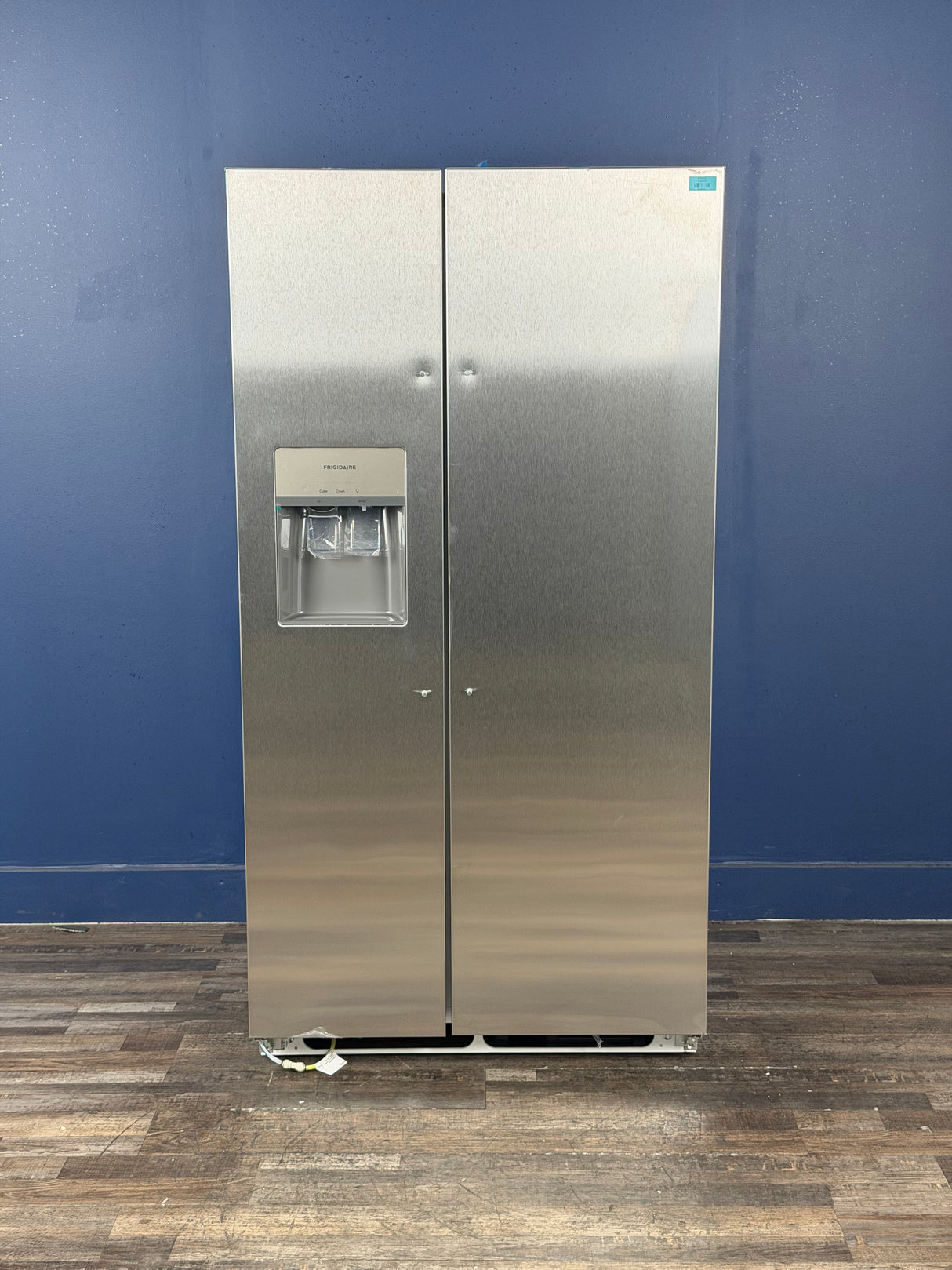 Frigidaire - 36 in. 26 cu. ft. Standard Depth Side by Side Refrigerator in Stainless Steel