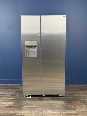 Frigidaire - 36 in. 26 cu. ft. Standard Depth Side by Side Refrigerator in Stainless Steel
