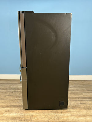 GE Profile - Profile 27.9 cu. ft. Smart 4-Door French Door Refrigerator with Door-in-Door in Fingerprint Resistant Stainless Steel