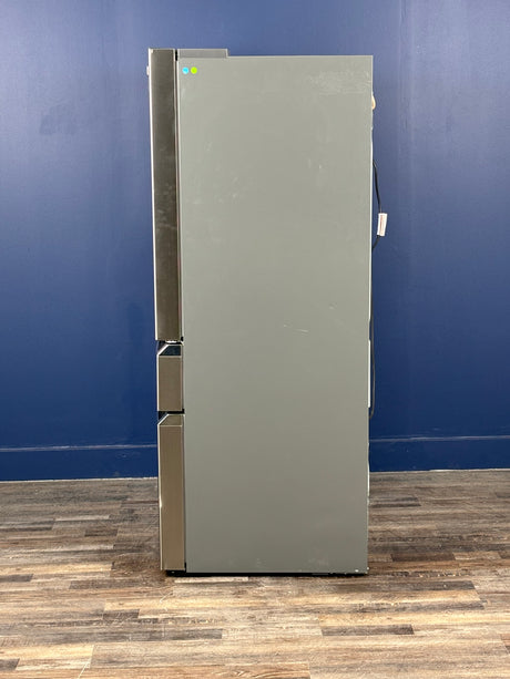 Frigidaire - Gallery 36 in. 22 cu. ft. Counter-Depth 4-Door French Door Refrigerator in Smudge-Proof Stainless Steel