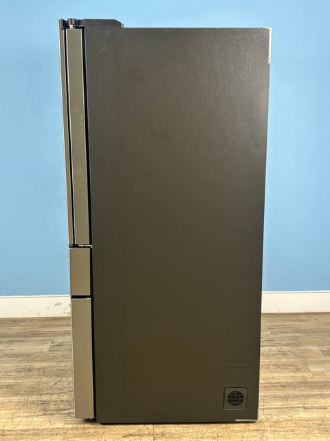 GE Profile - Profile 27.9 cu. ft. Smart 4-Door French Door Refrigerator with Door-in-Door in Fingerprint Resistant Stainless Steel