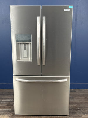 Frigidaire - Gallery 36 in. 28 cu. ft. Standard Depth French Door Refrigerator in Smudge-Proof Stainless Steel